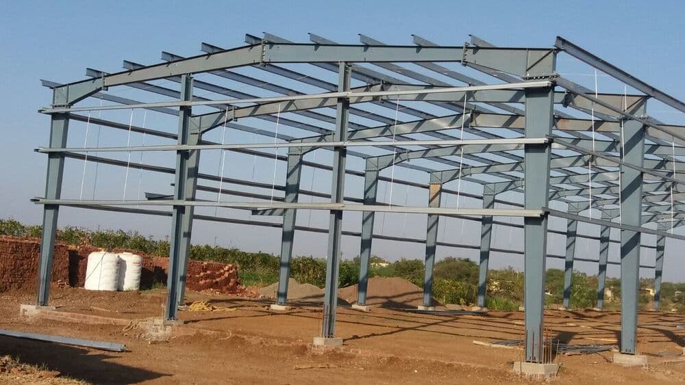 PEB fabrication and steel structure erection by Matrix PEB